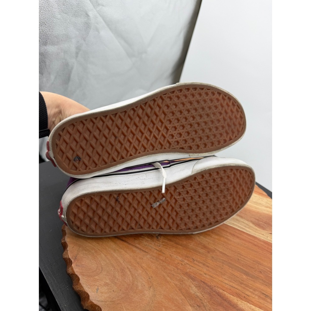 Vans Sk8-Hi Sneakers Womens 8.5 Purple Suede Canvas High Top Skate Shoes - Picture 8 of 9